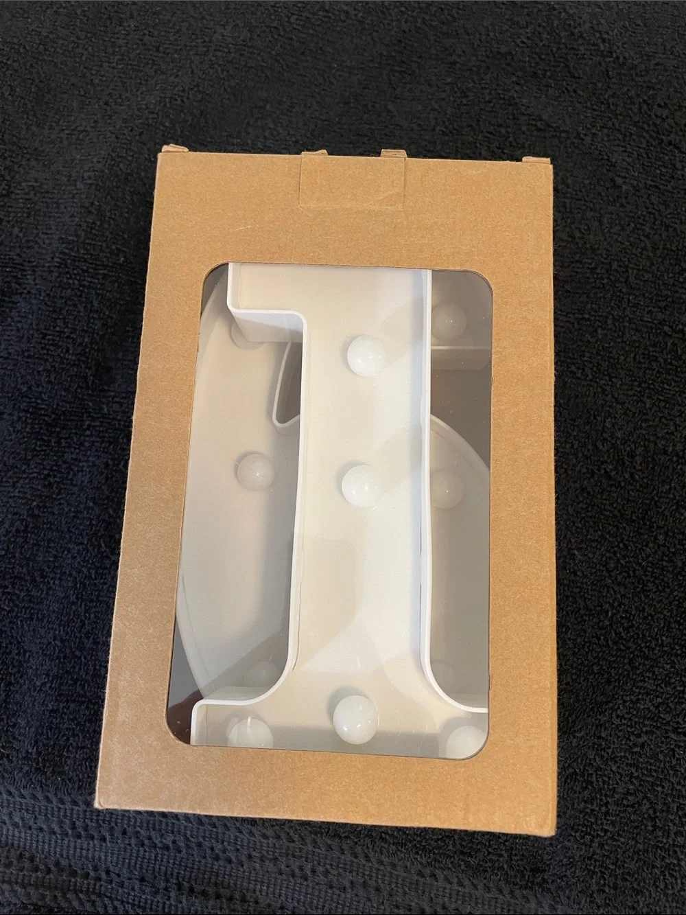 LED Marquee Number '16' Light - White new